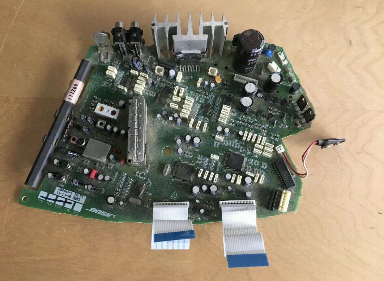 Bose Wave Radio/CD AWRC1G & AWRC1P Circuit Board w/Ribbon Connectors