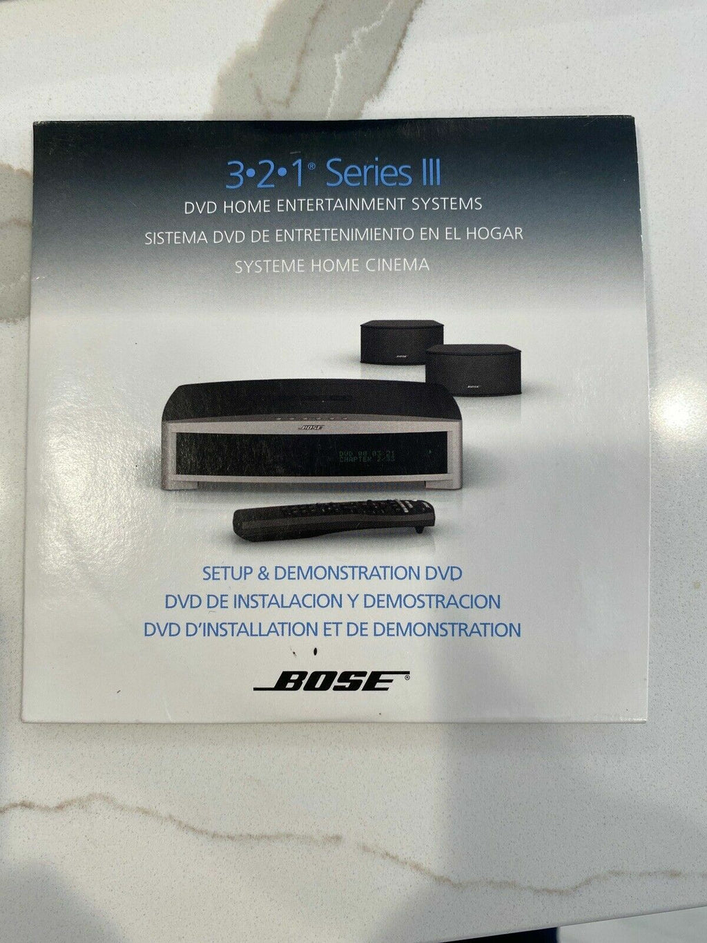 Bose 321 In-Home Setup & Demonstration Series III DVD Only