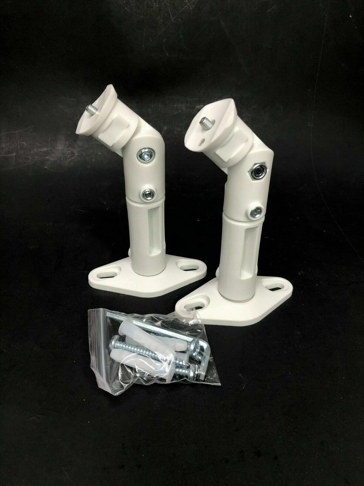 Wall Mount Ceiling Bracket for Bose Lifestyle Jewel Cube Speakers - Pair - White - FREE SHIPPING