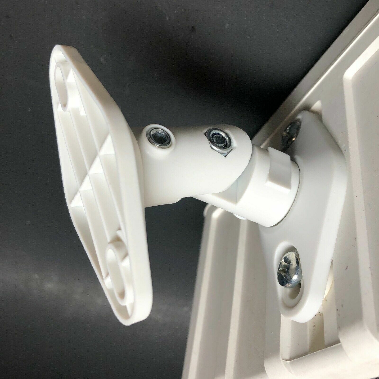 Plastic wall mount bracket for Bose 161 151 Speaker (Pair, White) - FREE SHIPPING