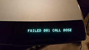 Bose Repair Service for 321GSX AV38 AV48 (Failed 801,802 Call Bose Error) uMusic function Issue