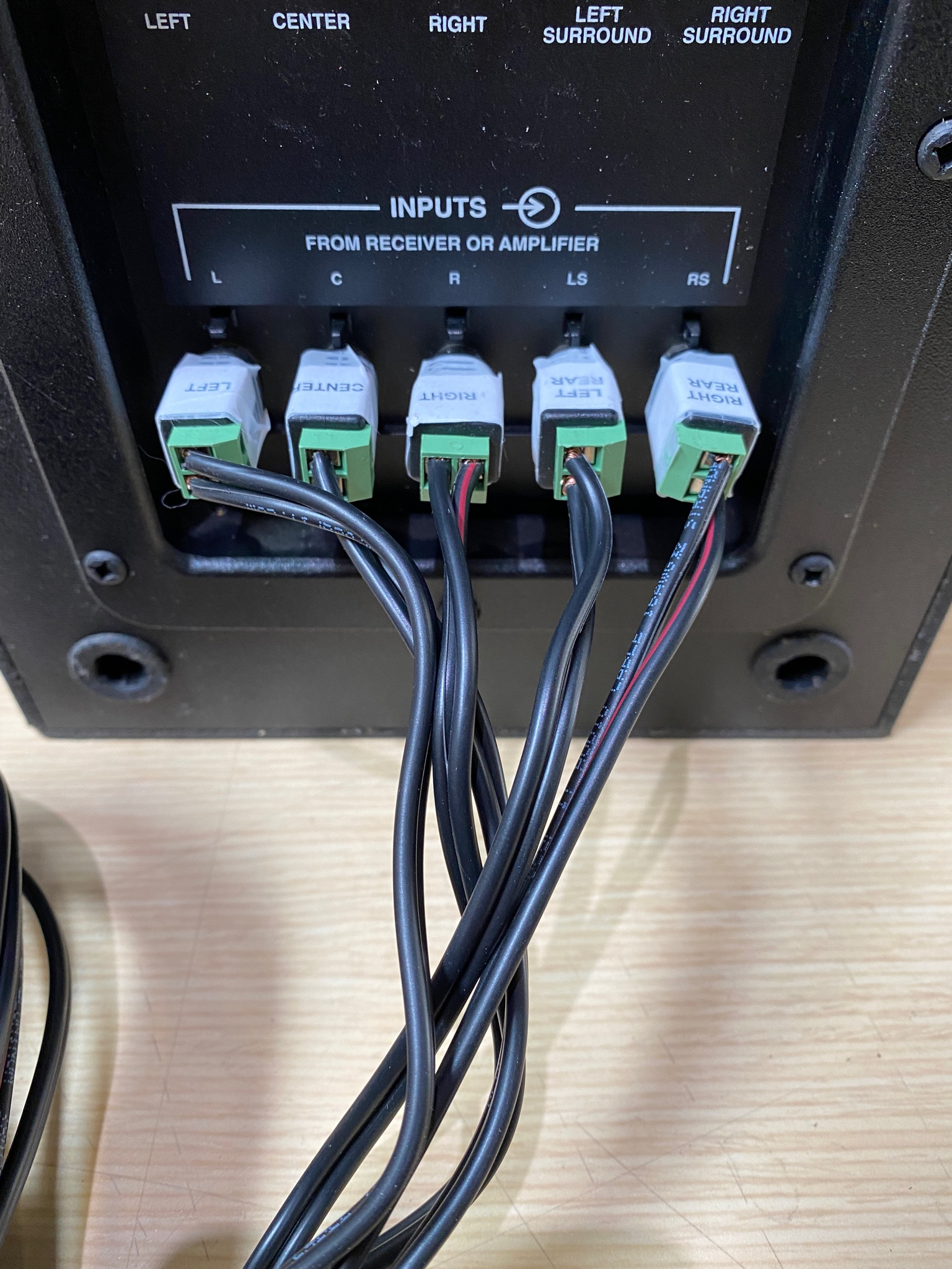 Bose Acoustimass 10 Series II Subwoofer  with OEM 15'  speaker input cable