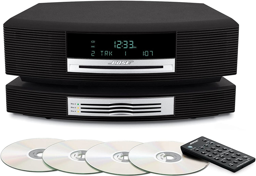 Bose Wave Music System with 3 Multi-CD Changer - Graphite Gray Grey (Black)