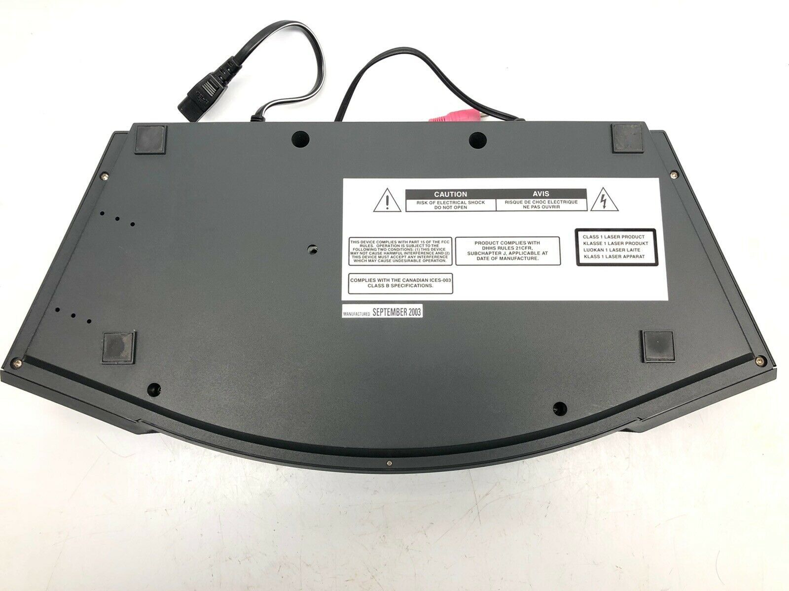 Bose Multi Disc 5 CD Changer for Acoustic Wave II CD-3000 -Black- PARTS ONLY