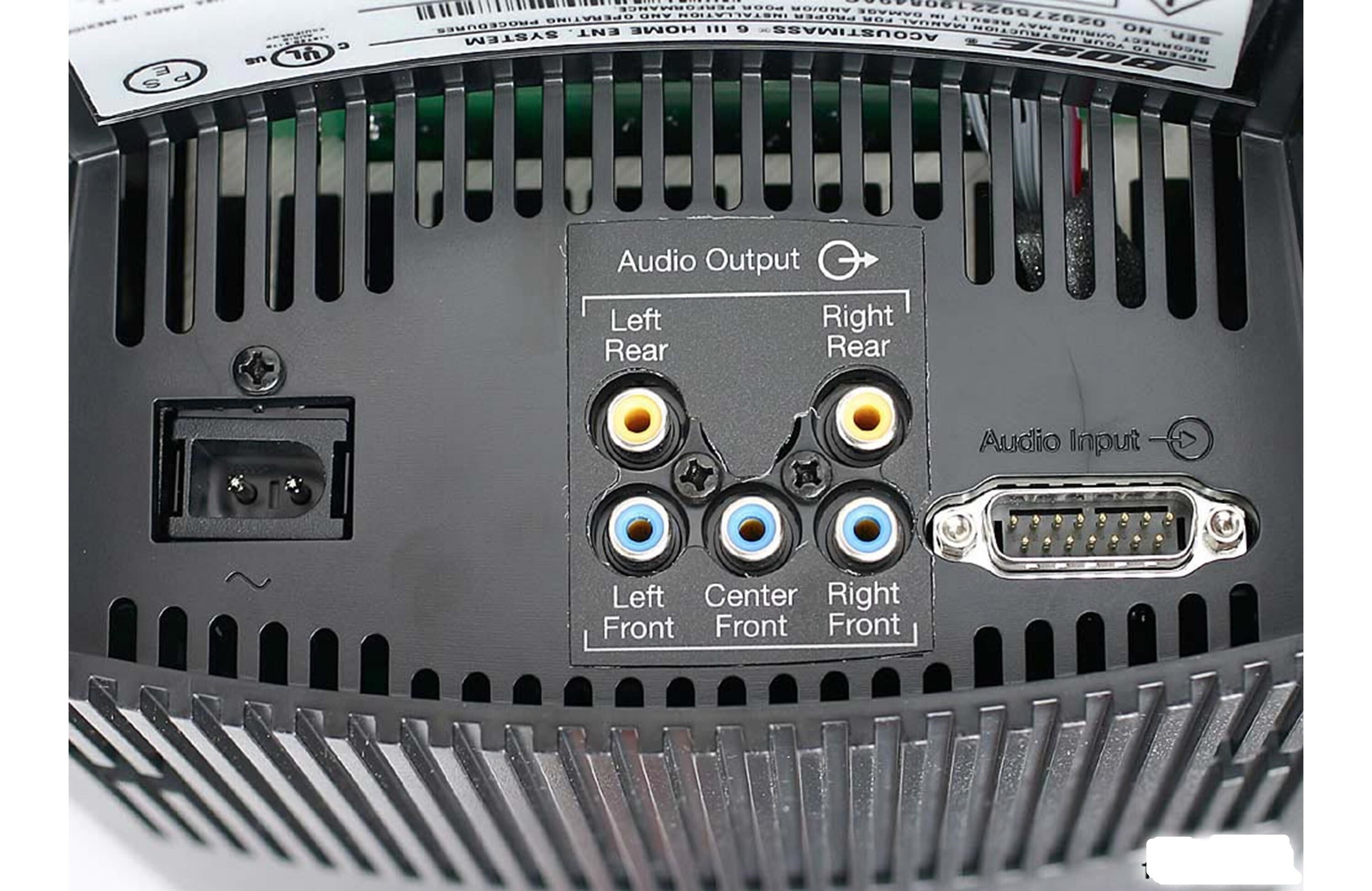 Bose Acoustimass 6 Series III Black Home Theater Speaker System