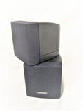 2 Pair of BOSE Double Cube Speaker Black / 2nd generation with wall mount brackets