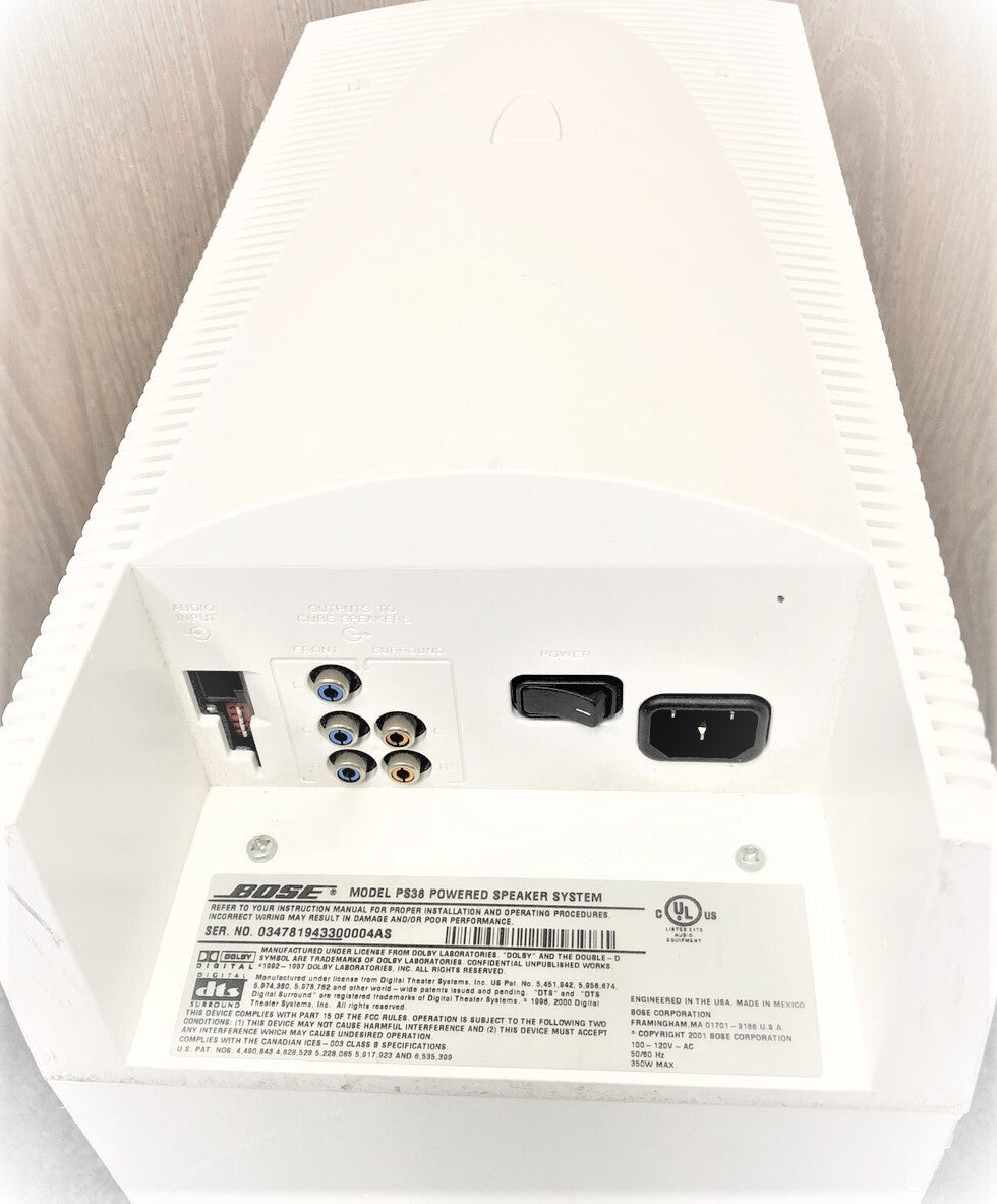 Bose LSPS Powered Subwoofer for Lifestyle 18 28 35 38 48 - White