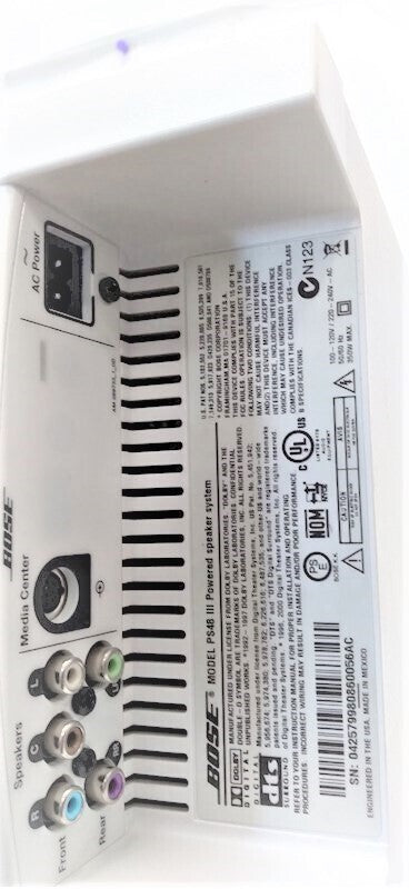 Replacement Bose  Lifestyle 18 28 38 48 Series III Subwoofer - Model PS48 Series III