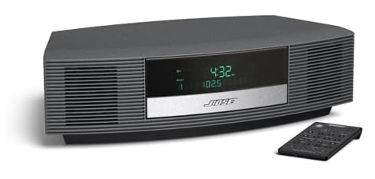Bose Wave Radio II AWR1B2 with Bluetooth Adapter - Grey