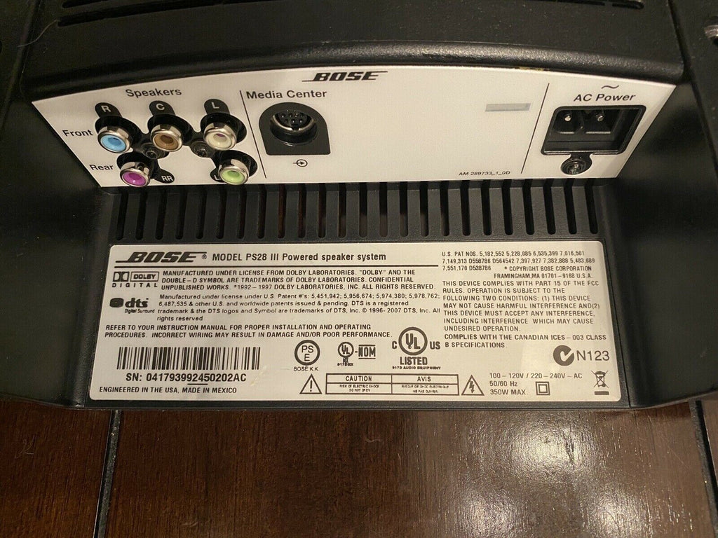 Replacement Panel Main Board Lifestyle  for BOSE PS18 PS28 Series III Subwoofer