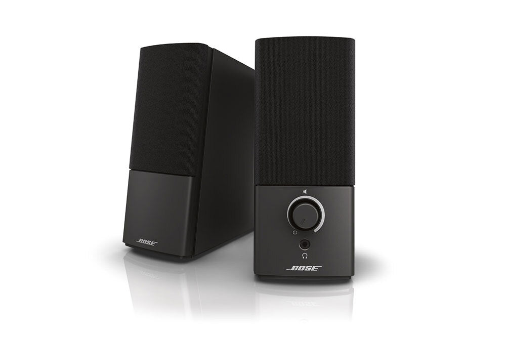 Bose Companion 2 Series III Multimedia Speakers - for PC (with 3.5mm AUX & PC Input) Black - New