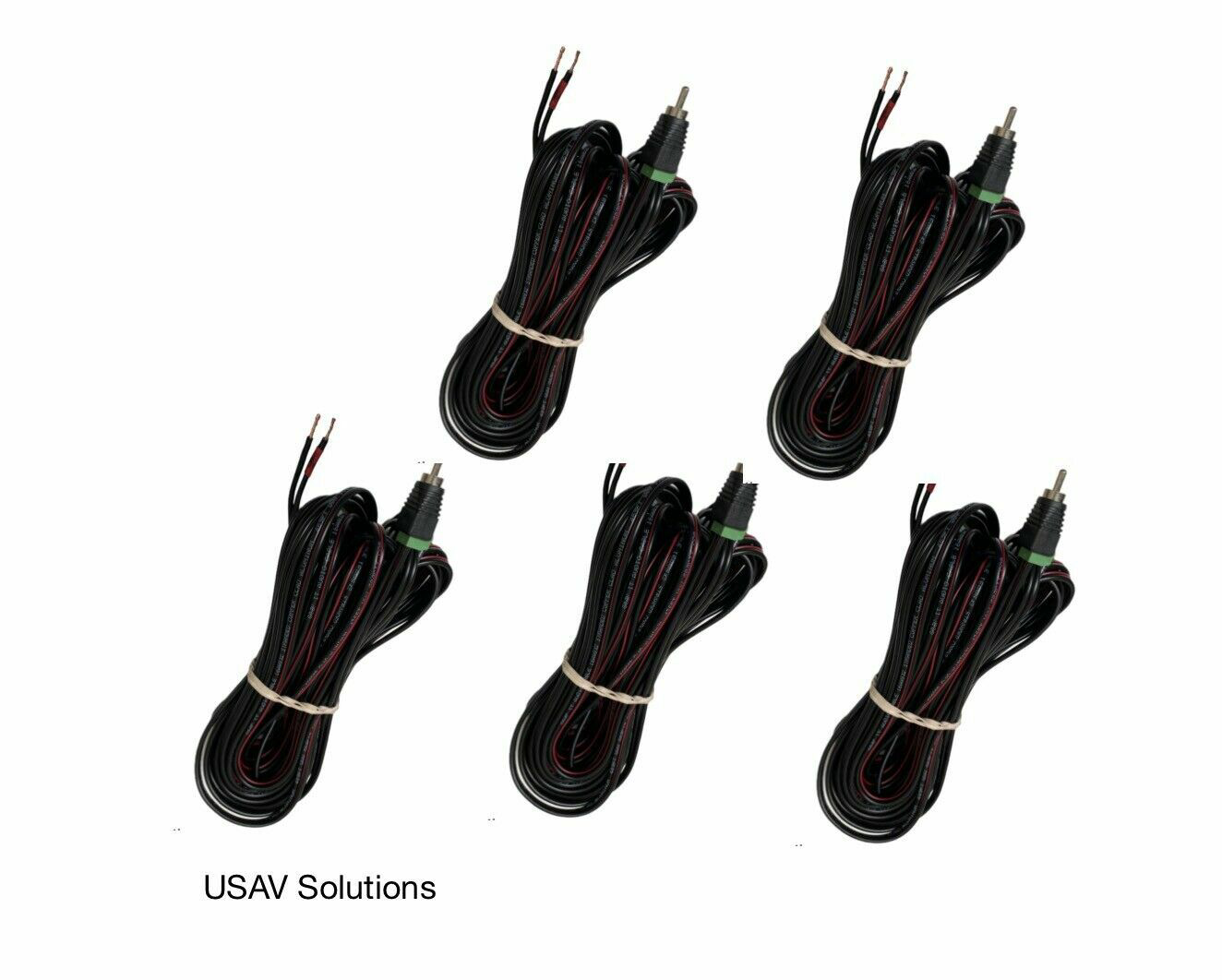 Set of 5 - 16 Gauge Speaker Cable for Bose Jewel speaker Lifestyle V35 V30 535