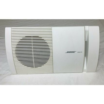 Bose Model 100 Bookshelf Surround Sound Speaker White Single (1)