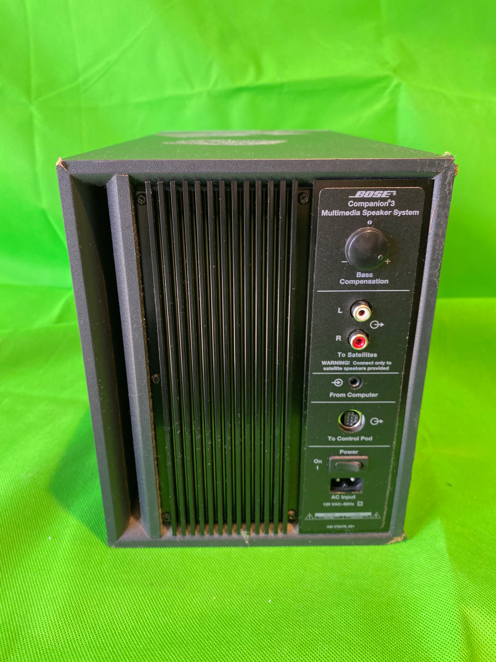 Bose Companion 3 Multimedia Speaker System (Single Subwoofer)