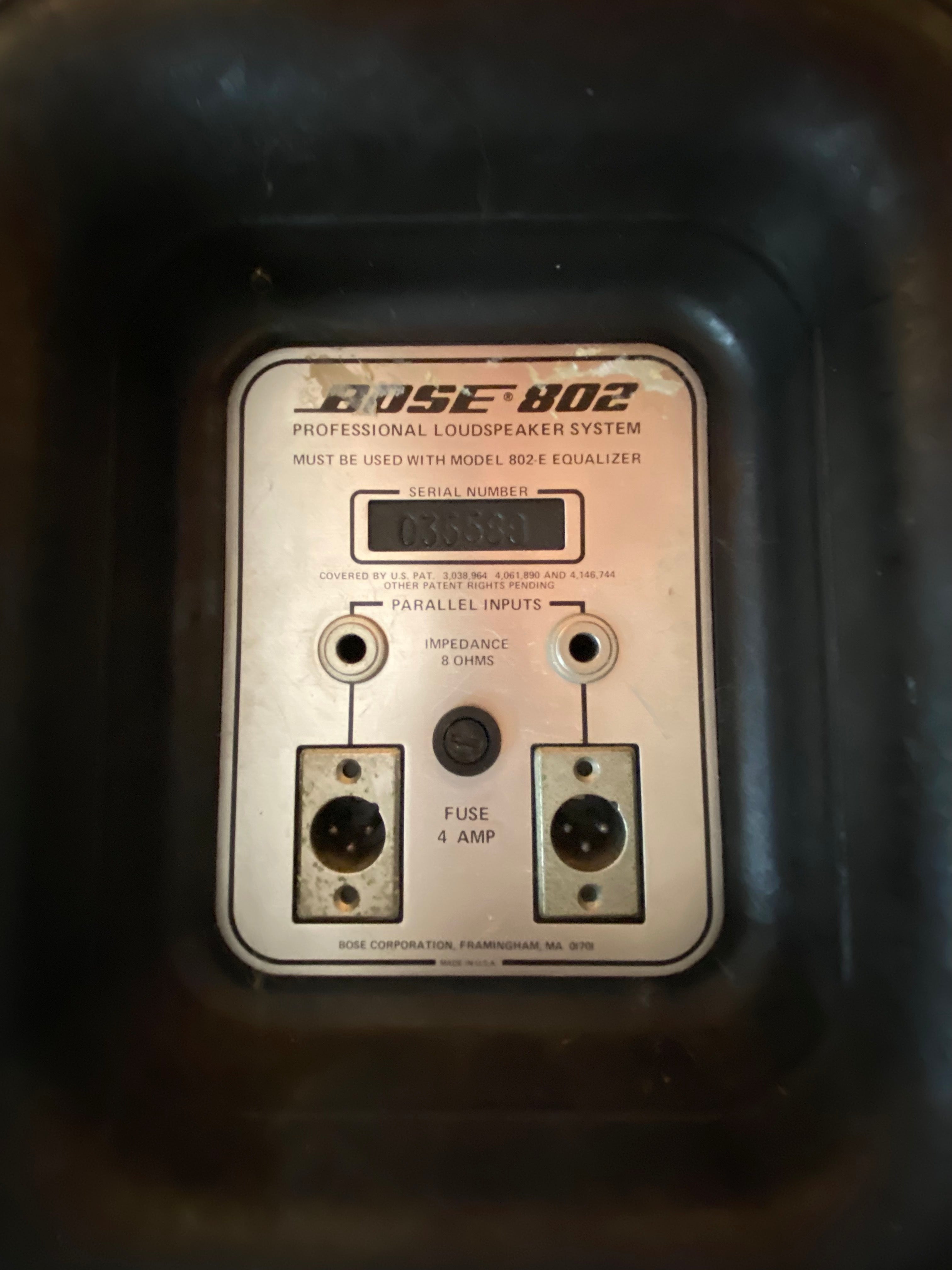 Bose 802 Professional Loudspeakers (Pair)