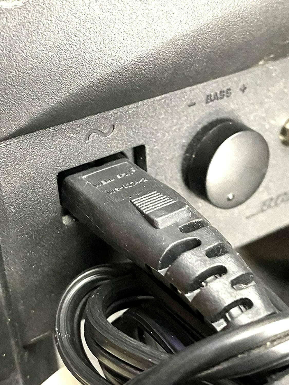 6FT 2 Prong Polarized-Power Cord for Bose 321, Bose Cinemate I II, Bose PS28 III