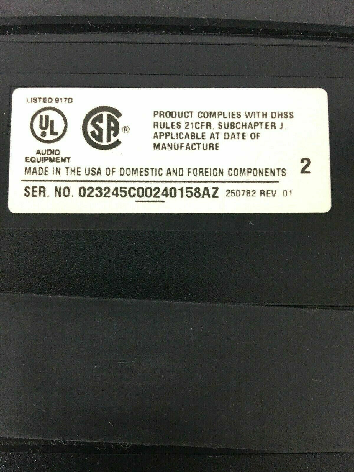 Bose Lifestyle Model 20 Music Center Console