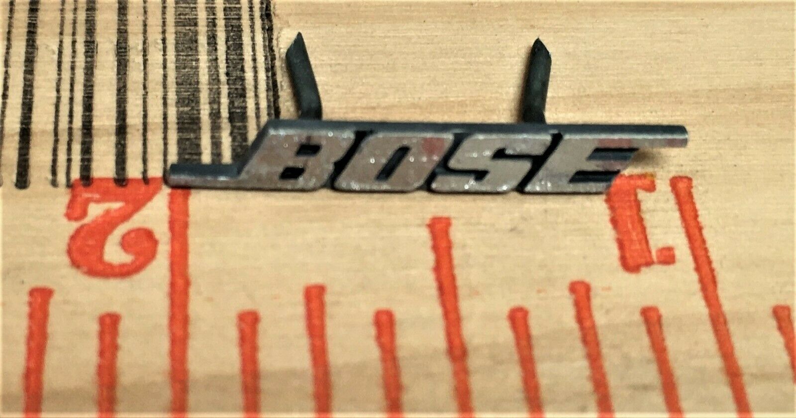 Genuine BOSE Silver Logo Decal [1 Inch ]