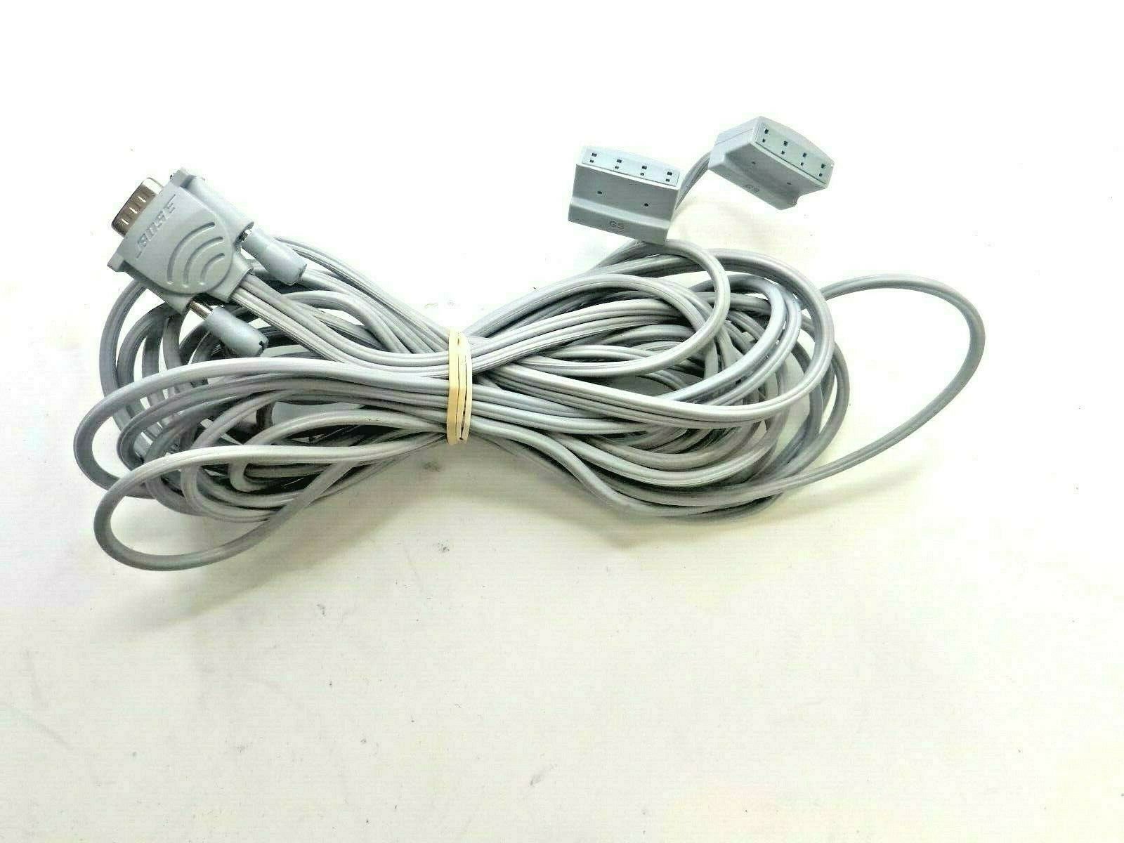 Replacement Silver Speaker Cable for Bose 3-2-1 or Cinemate I II System (Subwoofer to Speakers)