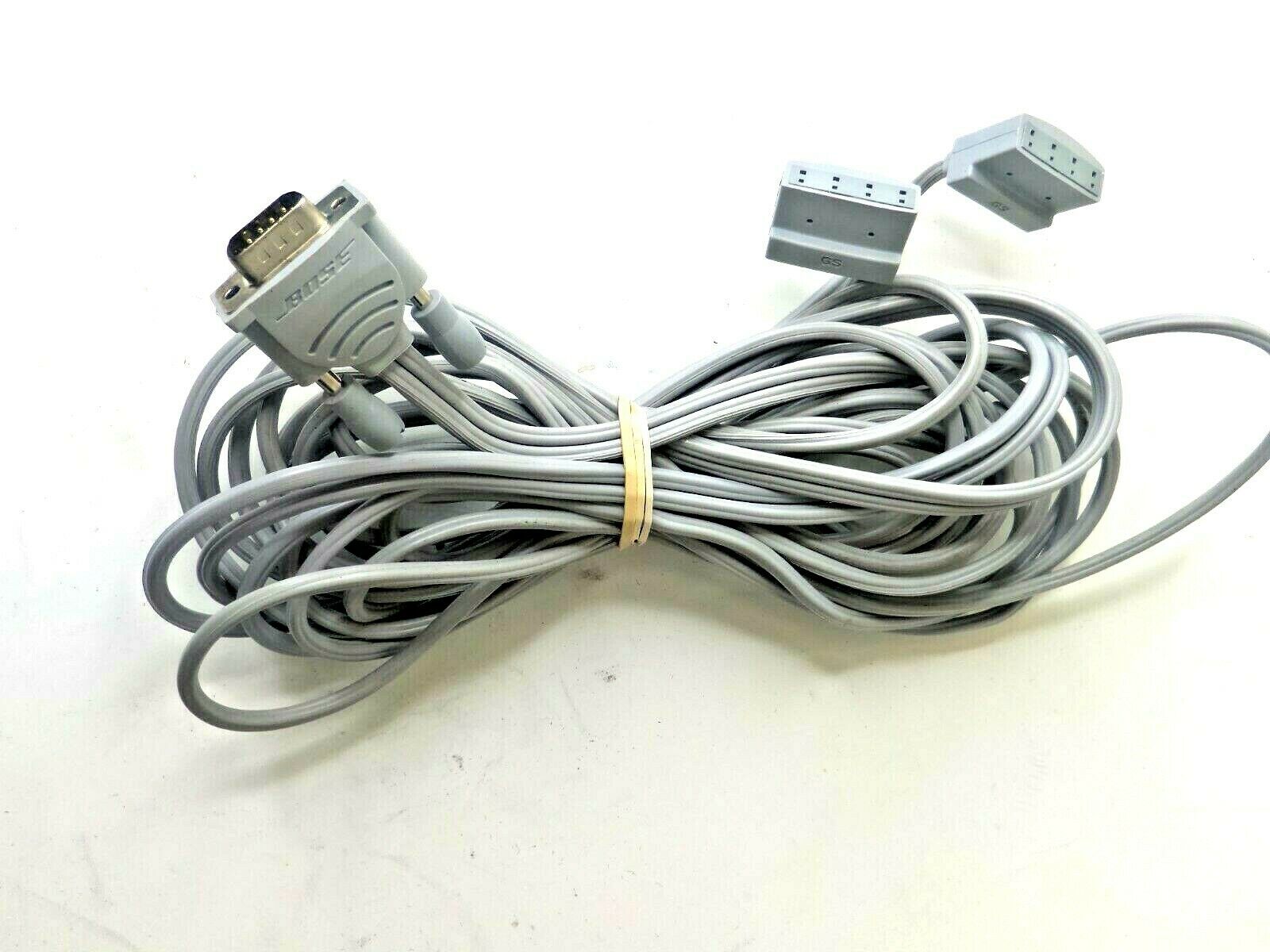 Replacement Silver Speaker Cable for Bose 3-2-1 or Cinemate I II System (Subwoofer to Speakers)