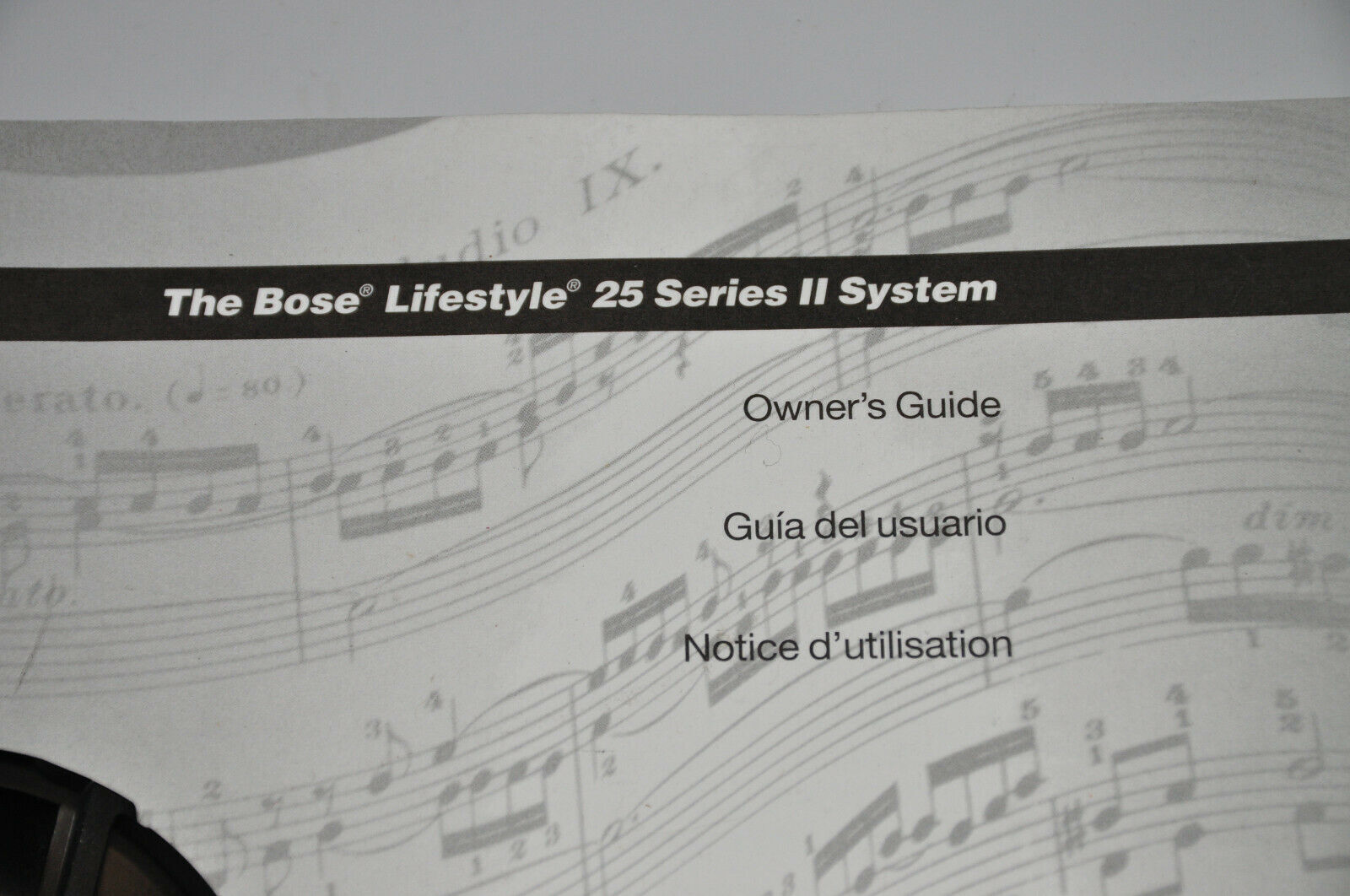 2x Metal Stem Parts for Bose UFS-20 Black Speaker Stand