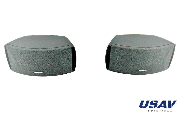 Bose 3-2-1 Cinemate Home Theater System Speaker- Pair  -Grey (Cloth Grill)