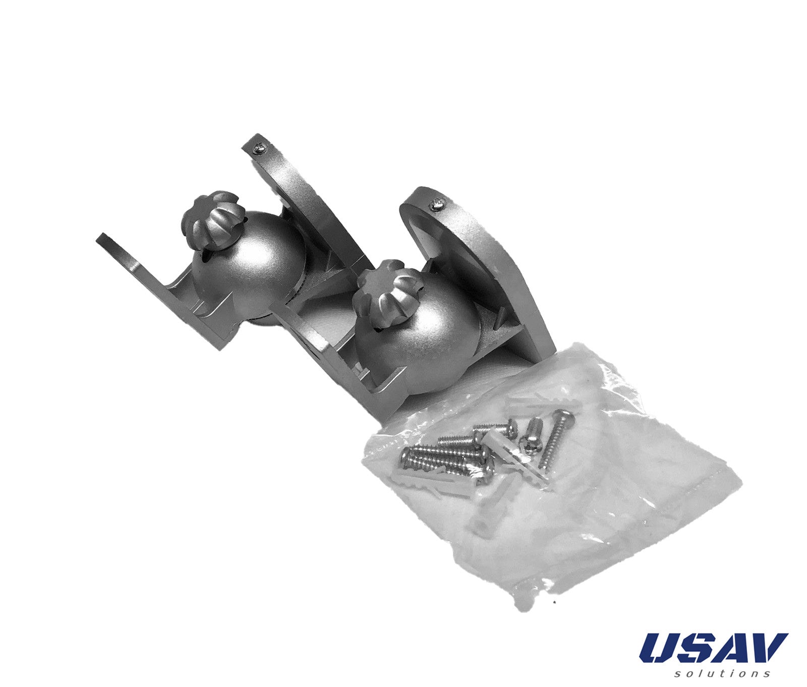 Wall Mount Stand Brackets - Pair for Bose Lifestyle Satellite Silver Speaker