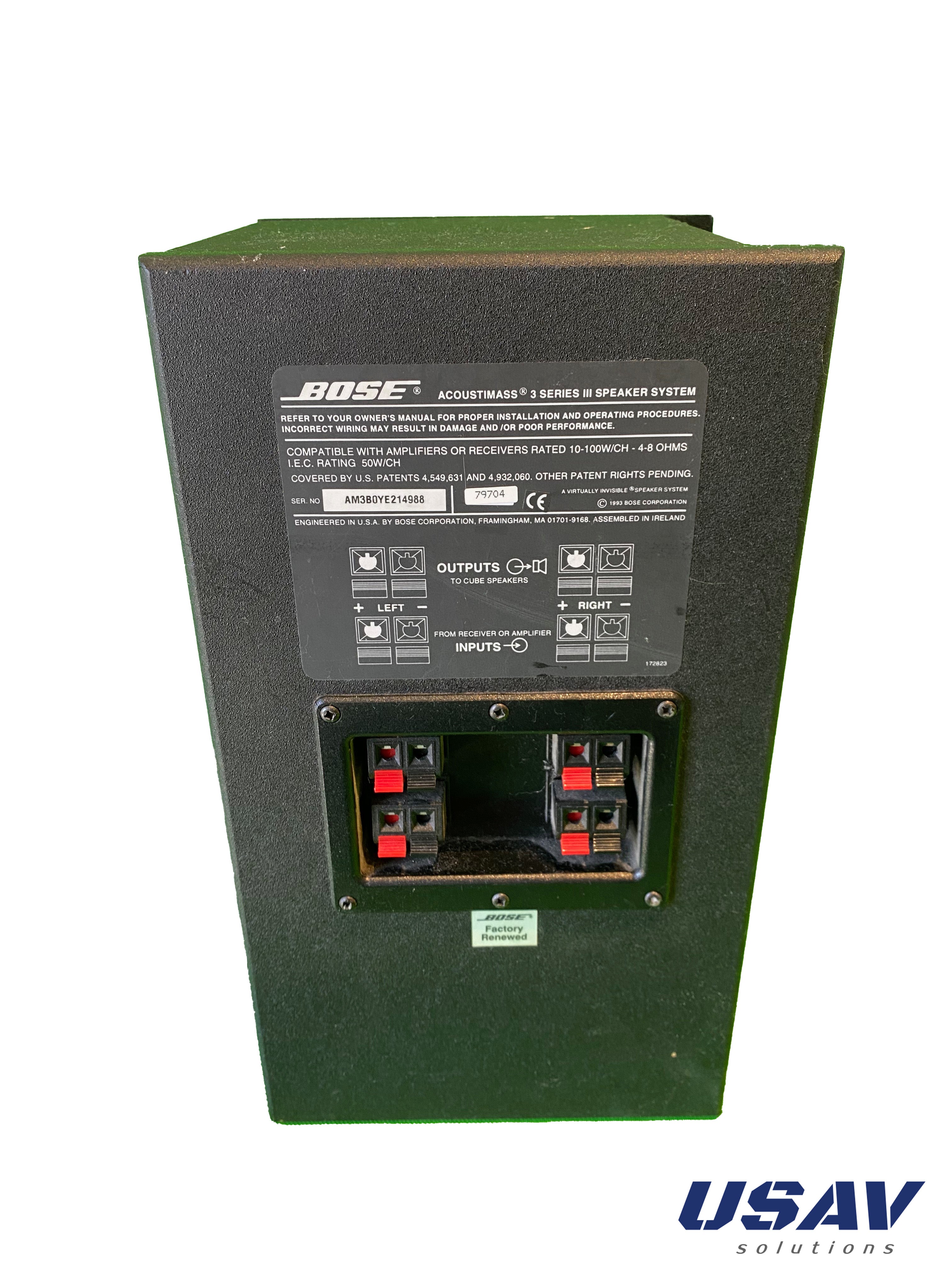 Bose Acoustimass 3 Series III (Single Subwoofer)