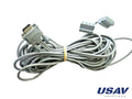 Replacement Silver Speaker Cable for Bose 3-2-1 or Cinemate I II System (Subwoofer to Speakers)