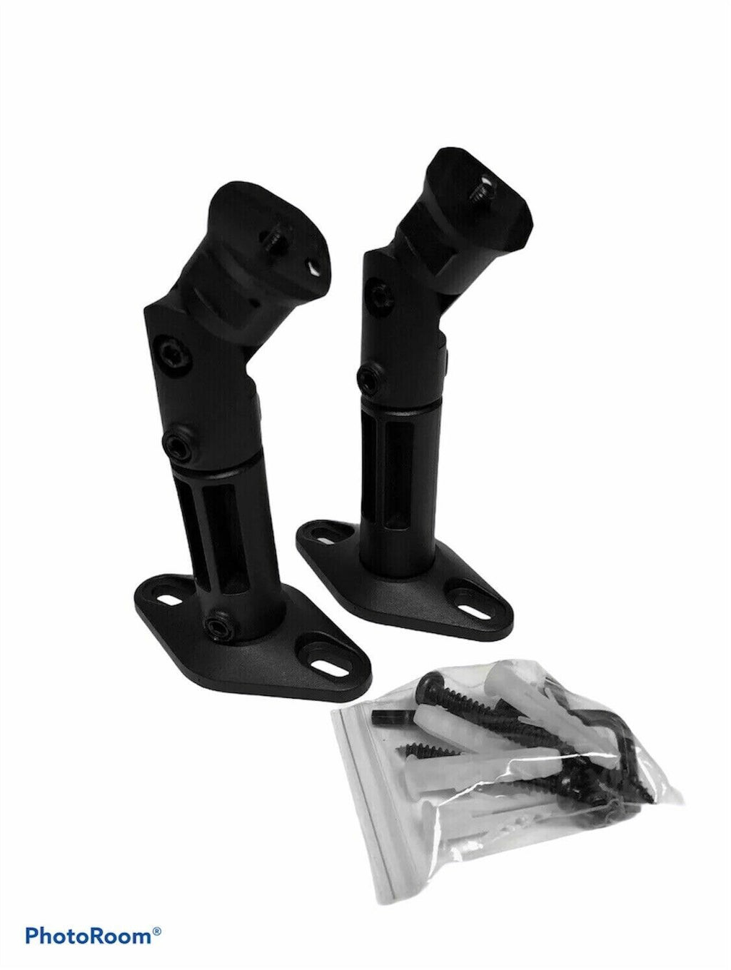 Wall Mount Ceiling Bracket for Bose Jewel Cube Speaker - Pair - Black