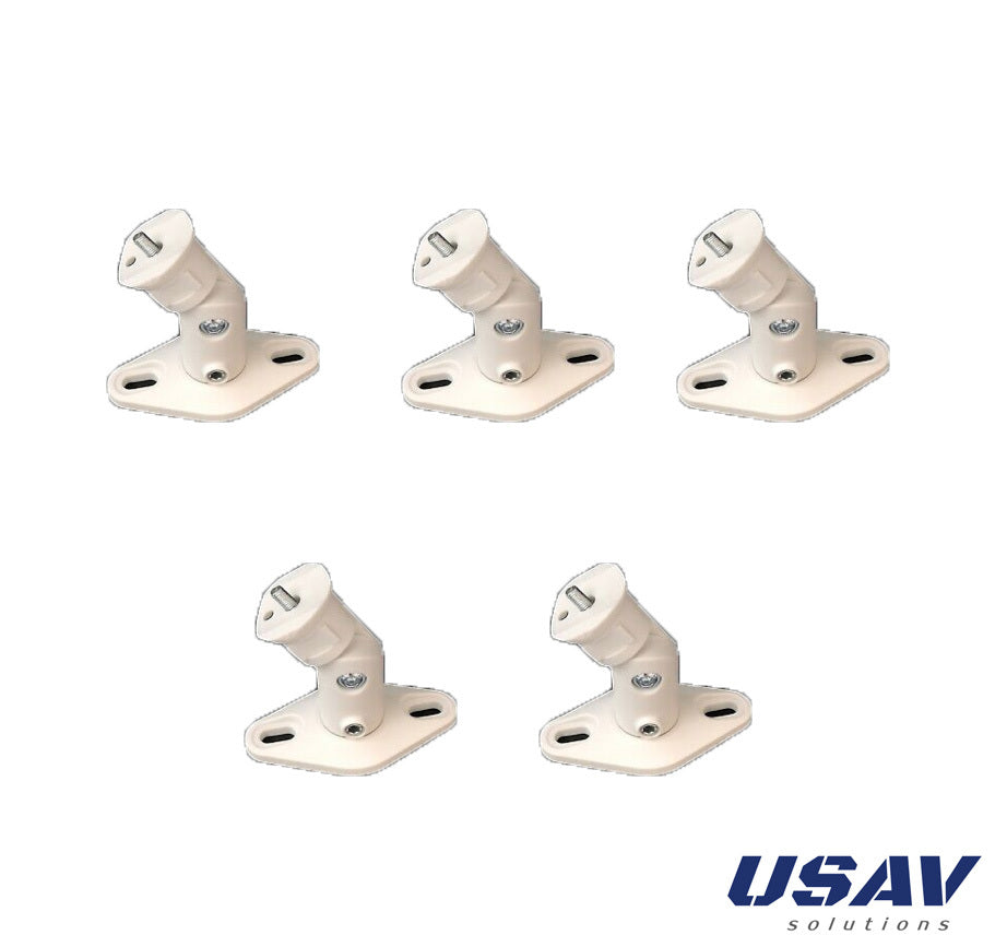 Set Of 5 Wall Mount brackets White For Bose Acoustimass Satellite speaker - FREE SHIPPING