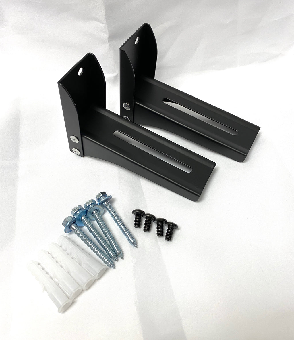 Metal Wall Mount Brackets for Black Bose 151 101 Speaker - Pair