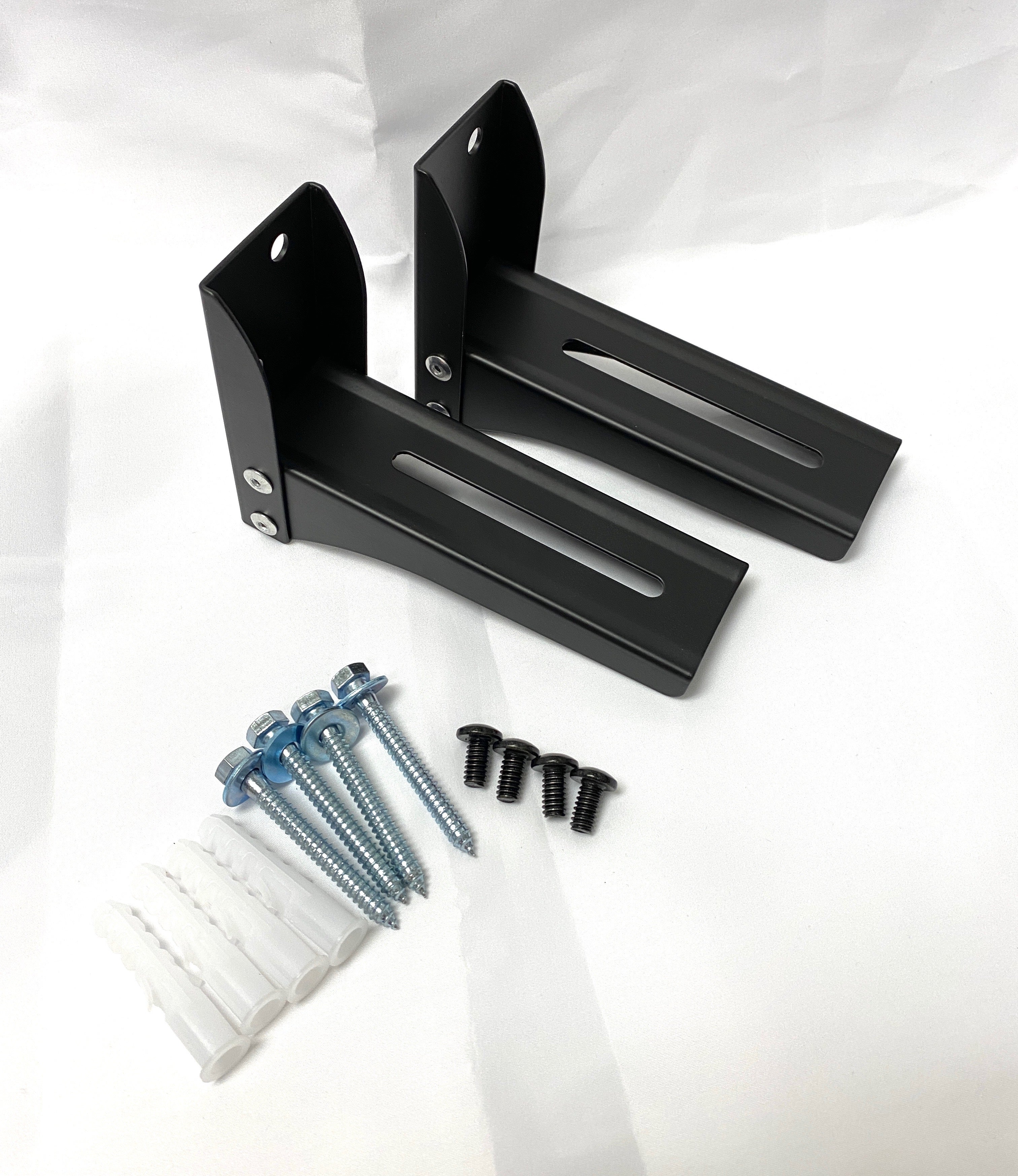 Metal Wall Mount Brackets for Black Bose 151 101 Speaker - Pair