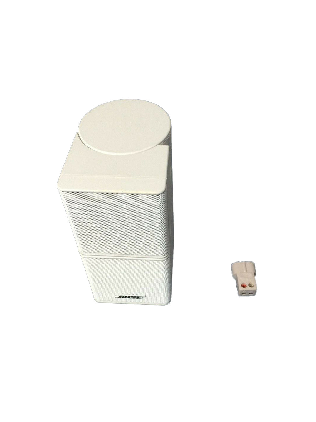 Bose Jewel Cube Speaker White with adapter for Lifestyle 28 30 V30 35 48 V35 535