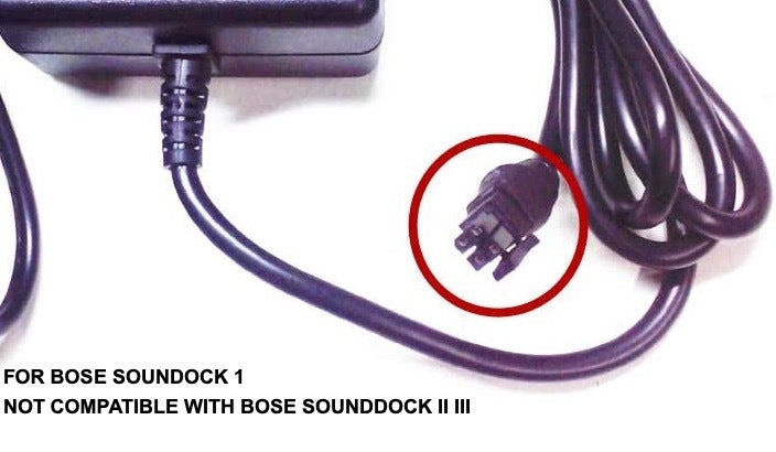 Replacement AC Adapter for Bose Sounddock 1 PSM36W- 208 18V 1A 4 Connector SoundDock