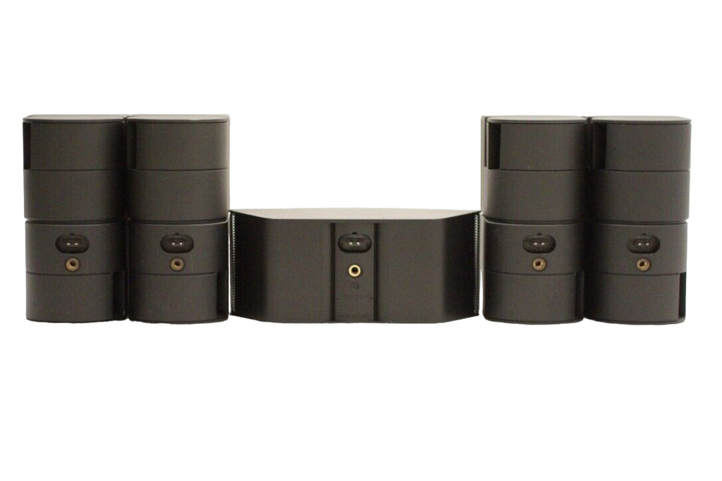 Set of 5 BOSE Jewel Cube Speakers  for LIFESTYLE System - Black