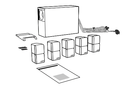 Bose® Acoustimass® -10 Home Theater Speaker System