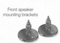 Bose  Metal Mounting Brackets & Screws for Bose 321 Cinemate Speakers - Pair