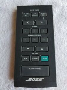 Top Control Panel Key Pad 
 For Bose Wave Radio - Grey