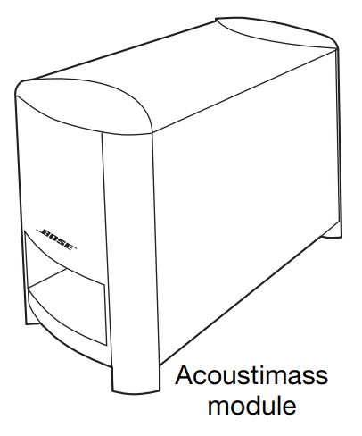 NEW Bose Acoustimass Module 321 Series II Subwoofer Only