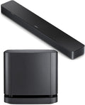 Bose Smart Soundbar 300 with Bass Module 500 for Soundbar, Black