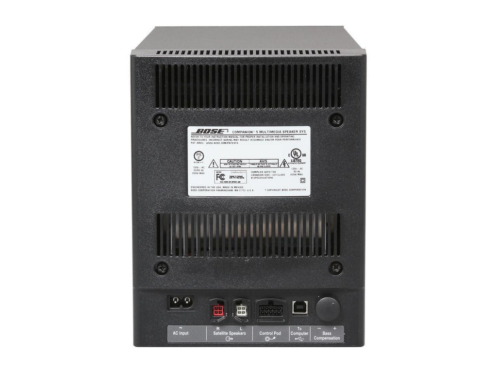 Replacement  Bose Companion 5 Subwoofer Only