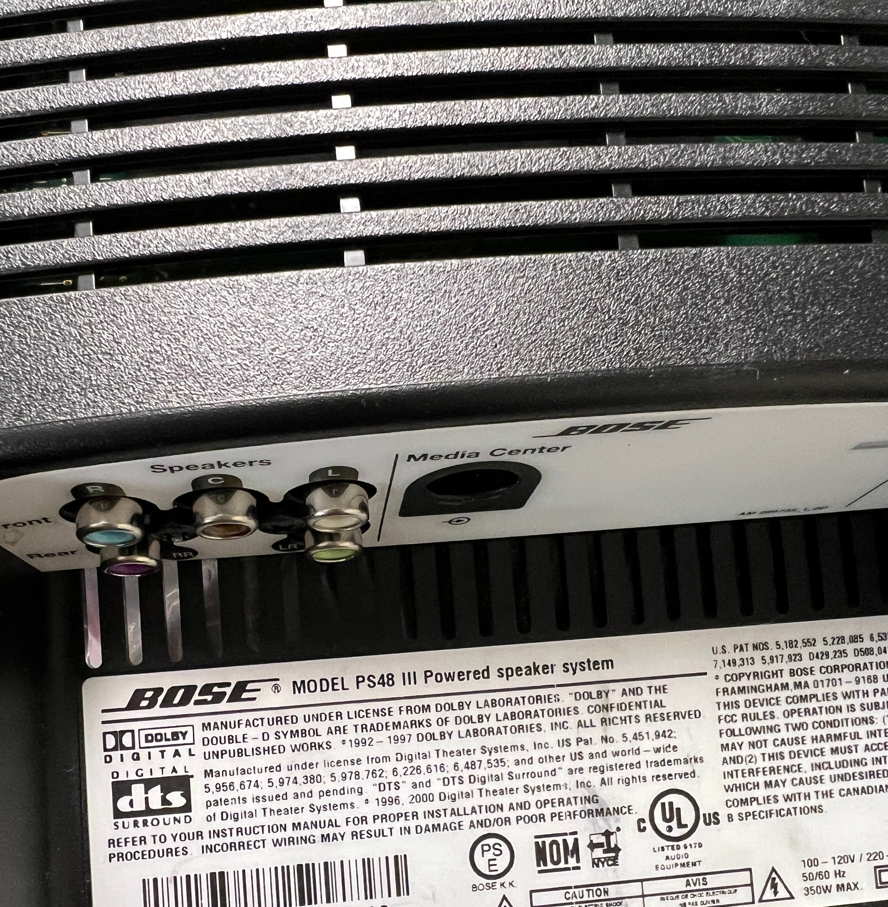 Replacement Panel Main Board Lifestyle  for BOSE PS38 PS48 Series III Subwoofer