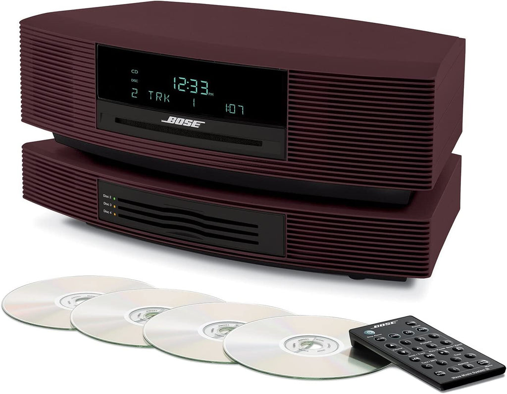 Wave Music System III with Multi-CD Changer - Limited-Edition Burgundy
