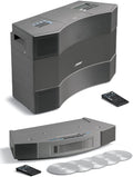 Bose Acoustic Wave Music System II and Wave Multi-Disc 5 CD Changer II - Titanium Silver