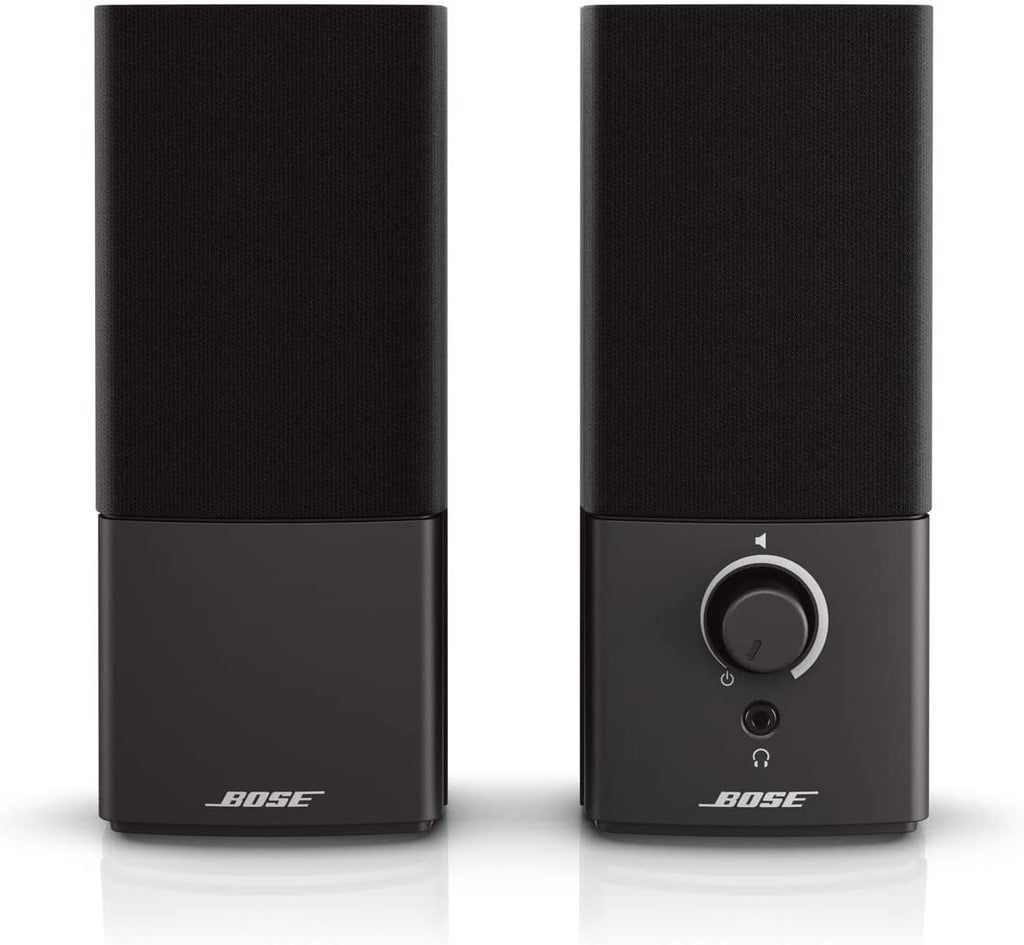 Bose Companion 2 Series III Multimedia Speakers - for PC (with 3.5mm AUX & PC Input) Black