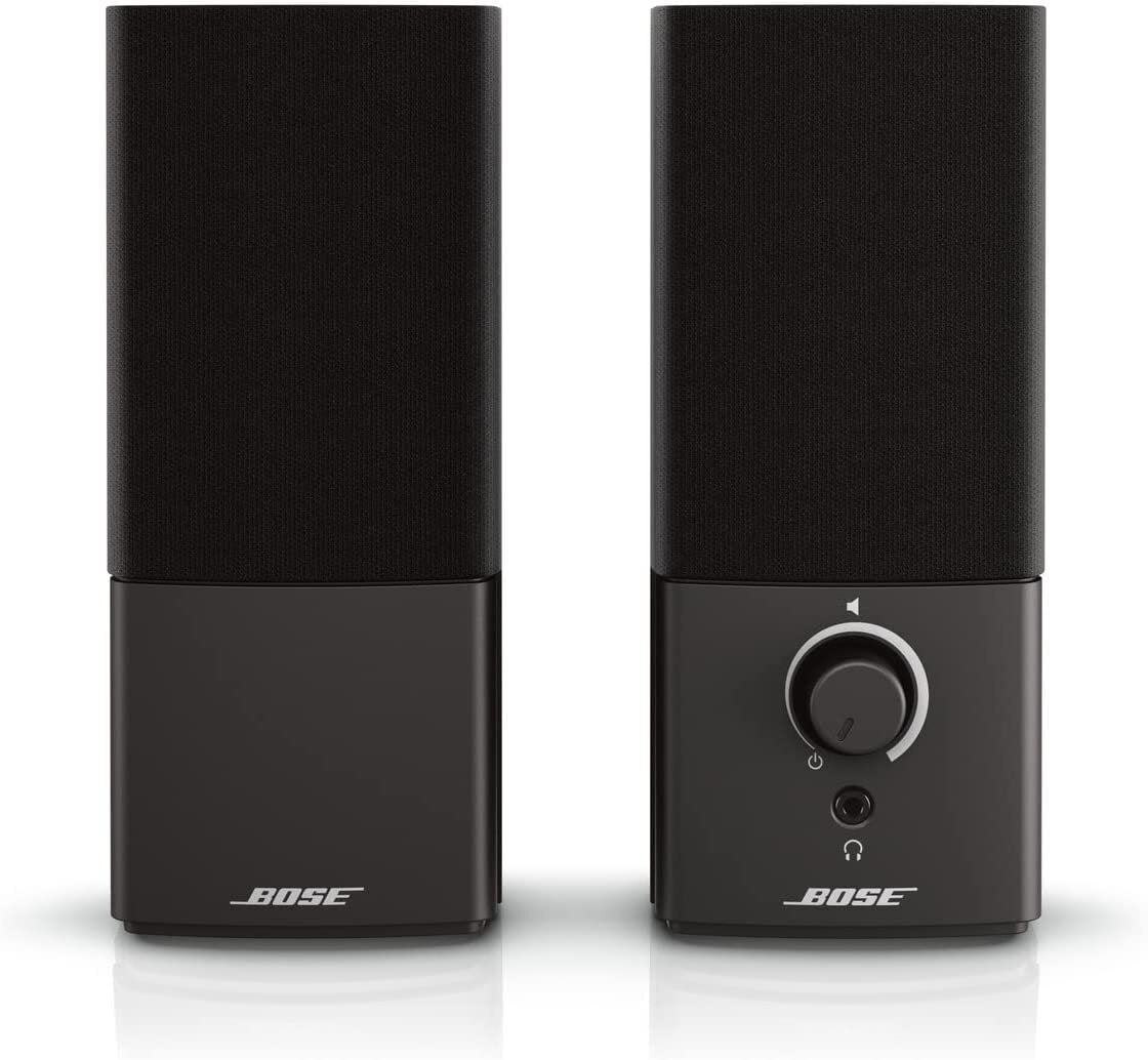Bose Companion 2 Series III Multimedia Speakers - for PC (with 3.5mm AUX & PC Input) Black