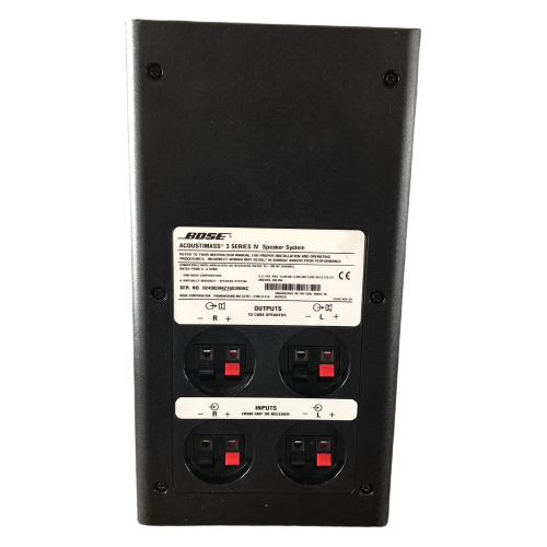 Bose Acoustimass 25 Series II Subwoofer Powered Speaker System Lifestyle 25