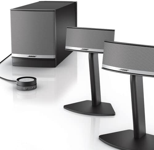 Bose Companion 5 Multimedia Speaker System – Graphite/Silver