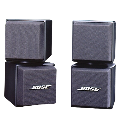 Bose Cube Speakers AM-5 With Wall Mount Brackets